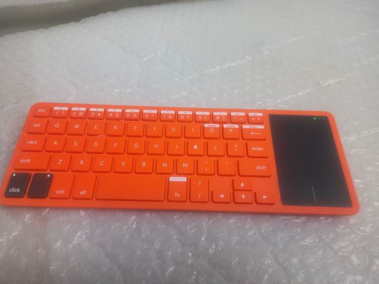 Kano KC-KBR001 Orange Wireless Keyboard with Trackpad – Good Condition