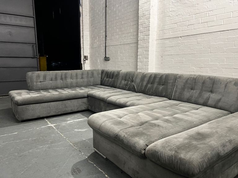 U shape sofa-delivery available 