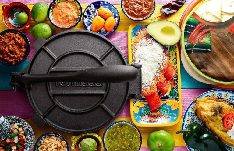 Premium Cast Iron Tortilla Press (30cm)