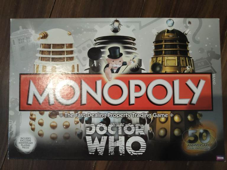 image for Dr who monopoly set