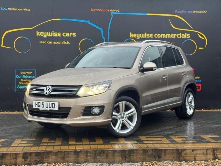 2015 Volkswagen Tiguan 2.0 TDI BlueMotion Tech R-Line DSG 4WD Euro 5 (s/s) 5dr (Nav) ESTATE Diese...