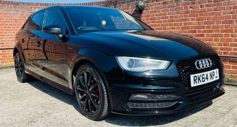 2014 Audi A3 2.0 TDI S line Sportback 5dr Diesel S Tronic quattro Euro 6 (s/s) (184 ps) Hatchback...