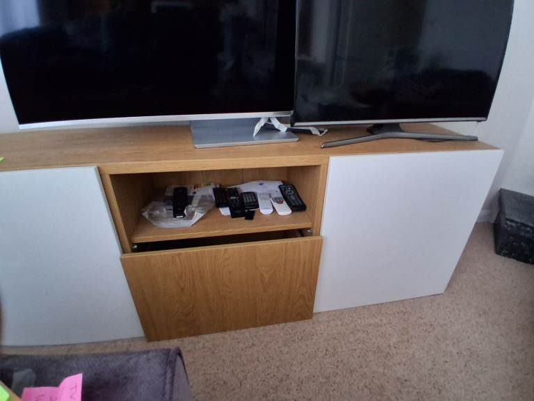 TV storage unit side board, £60.00 for Sale in County Antrim | Gumtree