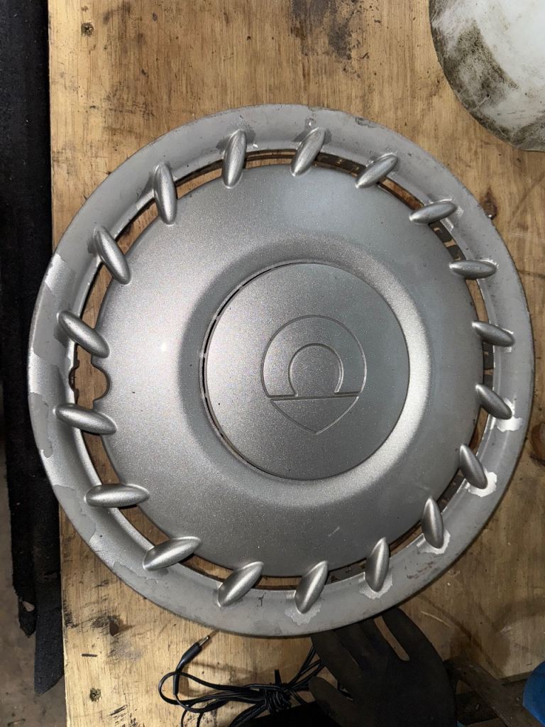 Smart car wheel trims genuine 