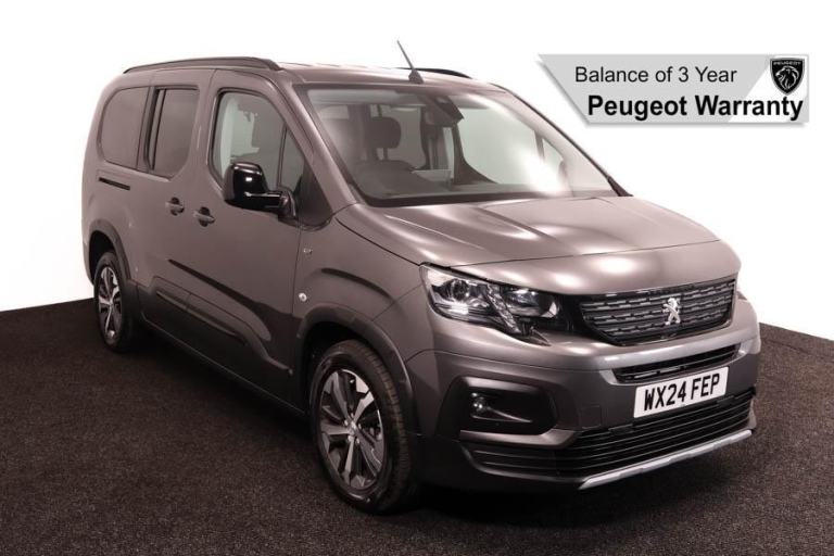 2024(24) Peugeot Rifter 1.5 Allure (Premium) LWB 3 Seat Wheelchair Accessible 