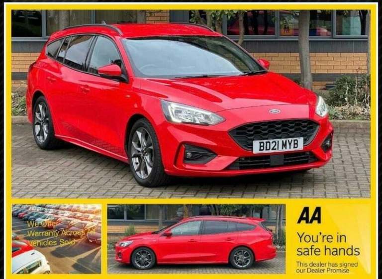2023 Ford Focus 1.0T EcoBoost MHEV ST-Line Euro 6 (s/s) 5dr HATCHBACK Hybrid Manual