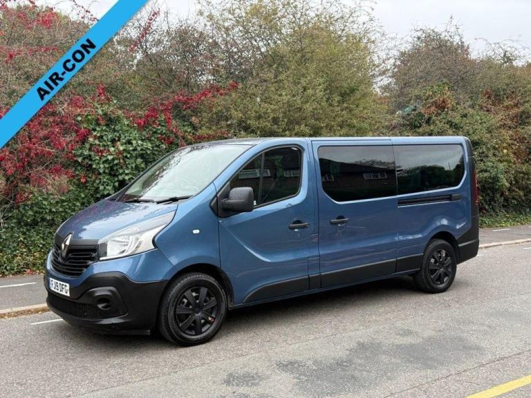 2019 19 RENAULT TRAFIC 1.6 DCI 29 BUSINESS 120BHP EUYRO 6 9 SEATER L2 H2 LWB LOW