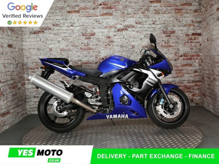 YAMAHA R6 - 2003 Petrol Manual in Blue