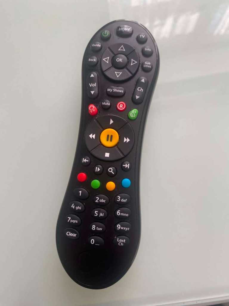 Black virgin media tv Remote Control collection asap