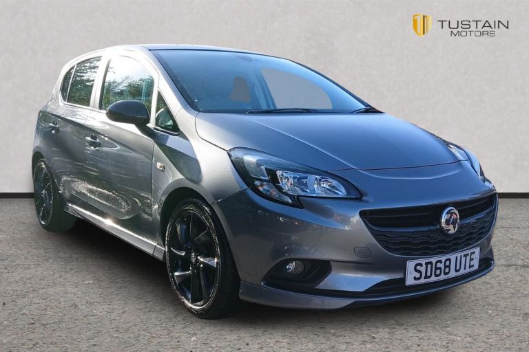 Vauxhall Corsa 1.4i Ecotec Sri Vx Line Nav Black Hatchback 5dr Petrol Manual