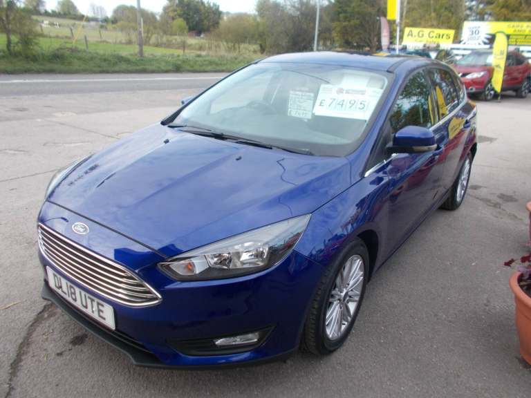 2018 Ford Focus 1.0 EcoBoost 125 Zetec Edition 5dr HATCHBACK Petrol Manual