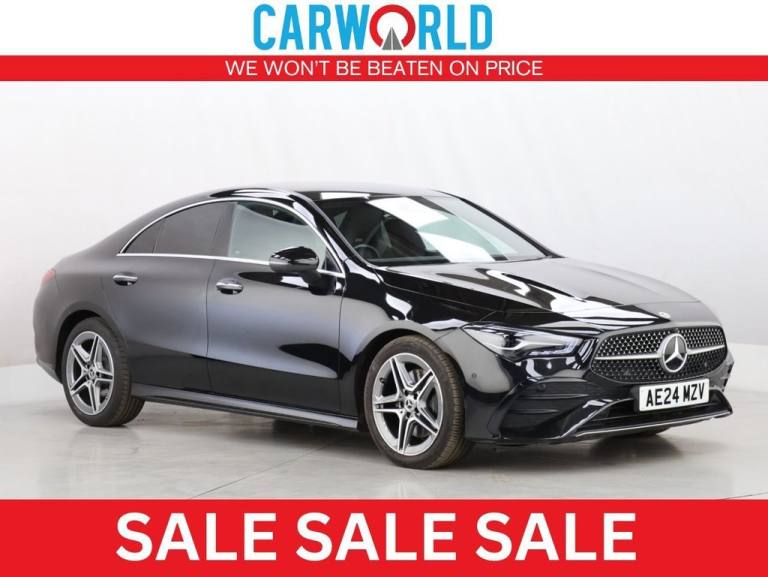 2024 Mercedes-Benz CLA 1.3 CLA200h MHEV AMG Line (Executive) Coupe 4dr Petrol Hybrid 7G-DCT Euro ...