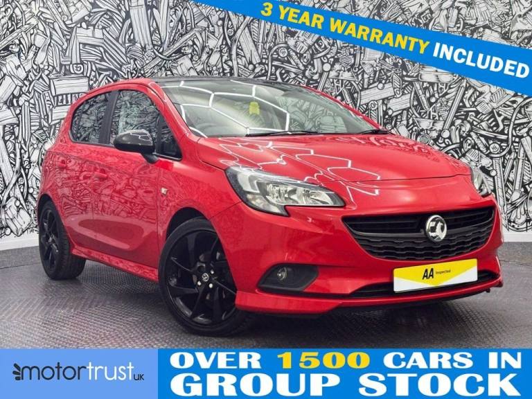 2019 Vauxhall Corsa 1.4i SRi VX Line Nav Black Hatchback 5dr Petrol Manual Euro 6 (s/s) (90 ps) H...