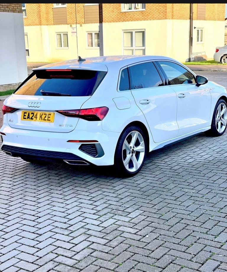 White Audi A3 40 TFSI Hatchback - EA24 KZE Reg, Good Condition