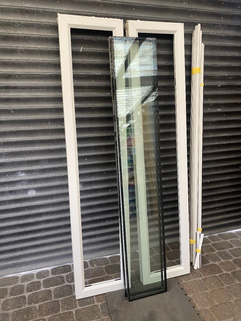 Upvc windows french patio door side panels 