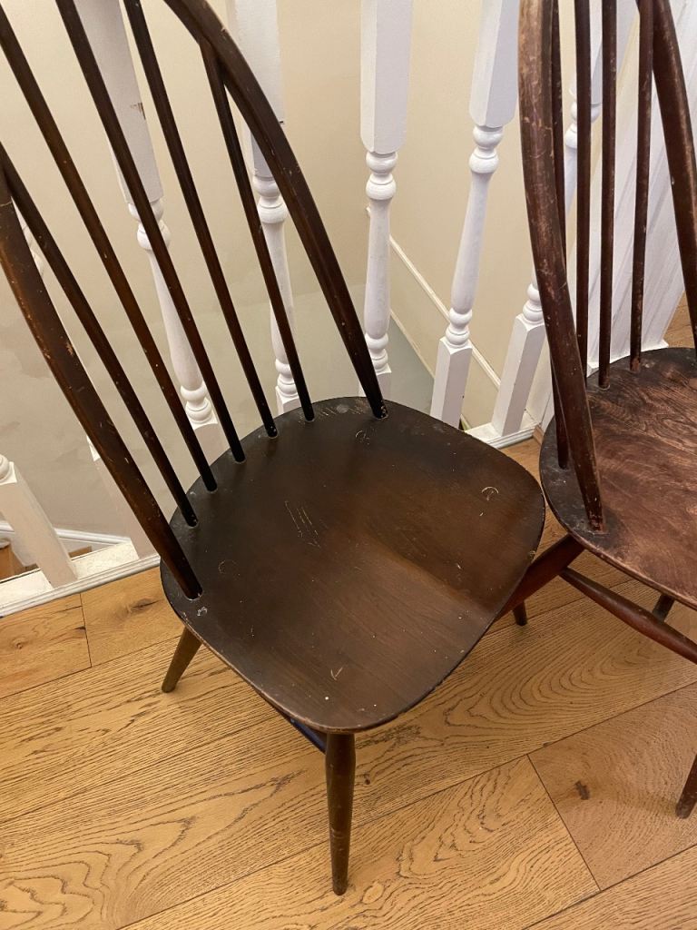 Two Ercol chairs