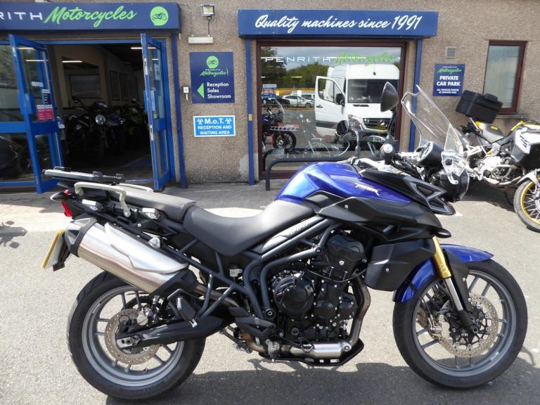Triumph Tiger 800 - 2014 - 8,344 Miles at Penrith Motorcycles Ltd