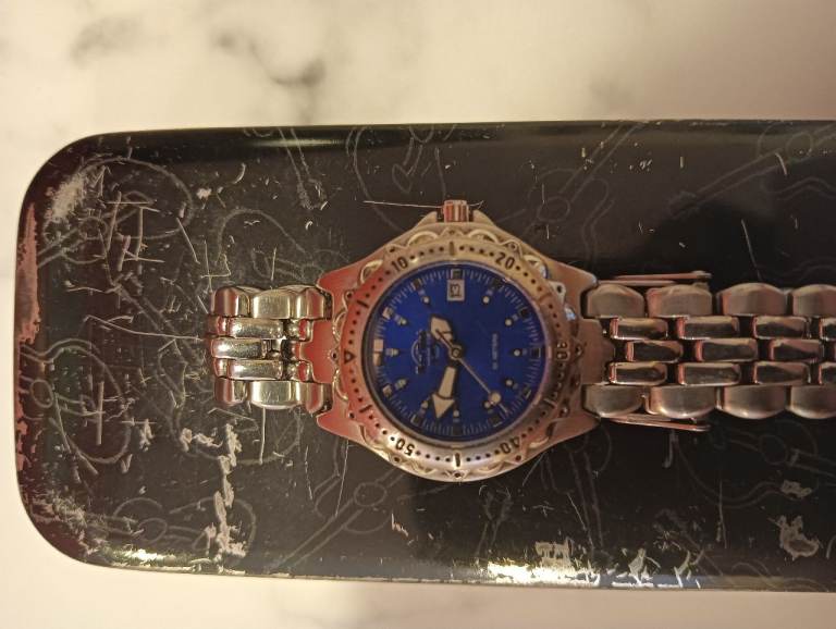 Fossil watch hard rock cafe small watch multi sex 