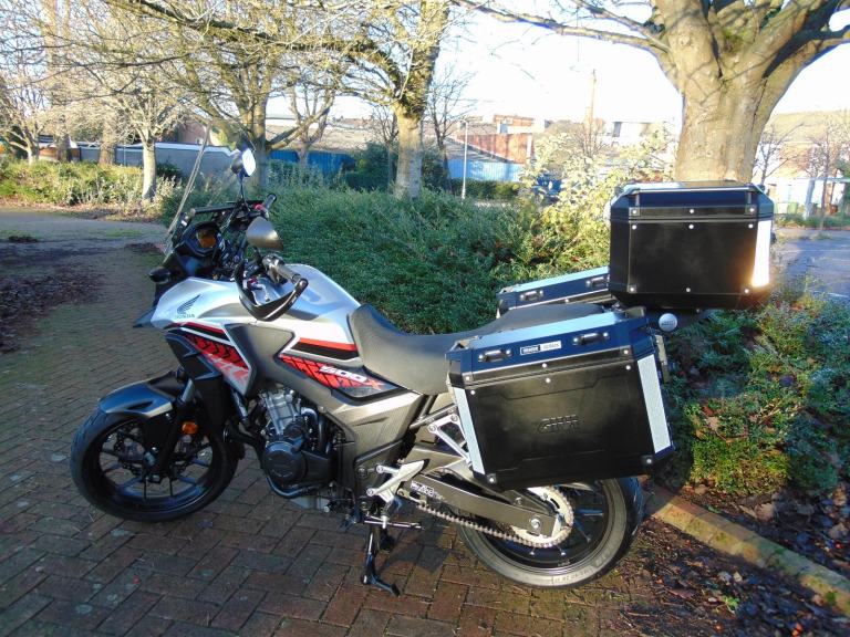 Honda CB500 XA-J 2019 Adventure Tourer fully spect loaded with extras low miles 