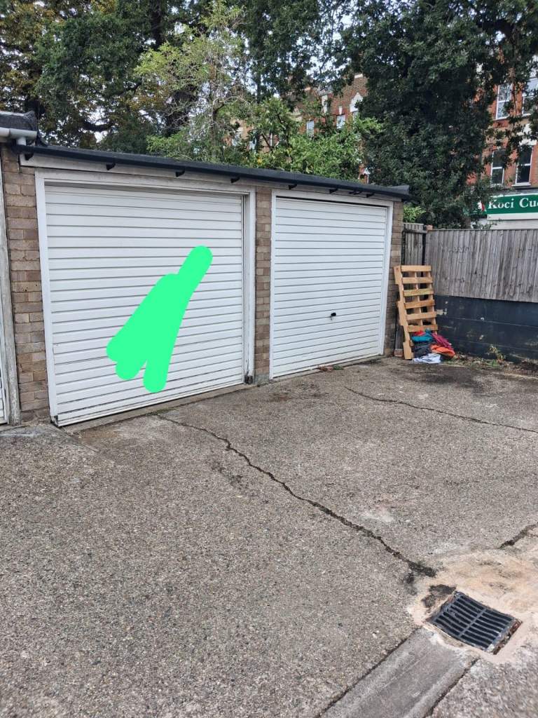 Single garage for parking or storage