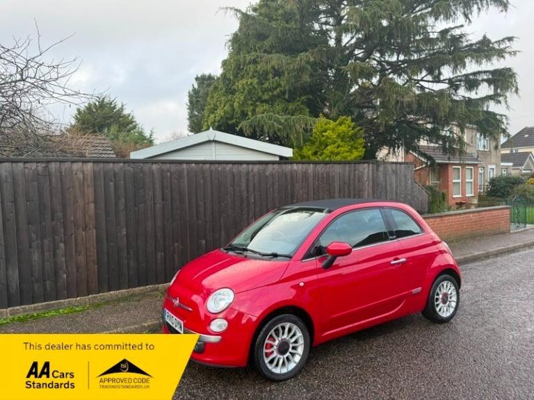 2010 Fiat 500 1.4 Lounge 2dr CONVERTIBLE Petrol Manual