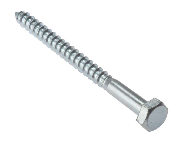 10 zinc plated coach screws (more available)