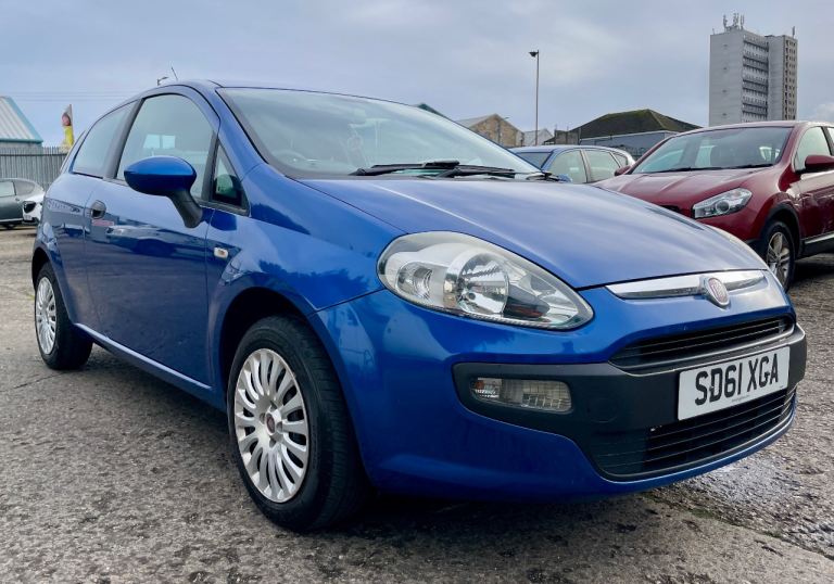 2011 FIAT PUNTO EVO ACTIVE 1.2 PETROL, 3 DOOR, LONG MOT, LEZ.