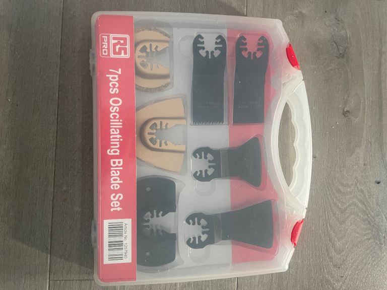 RS PRO 7pcs Oscillating Set - New