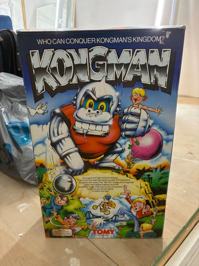 Tomy Kongman Vintage Board Game – Complete with Box