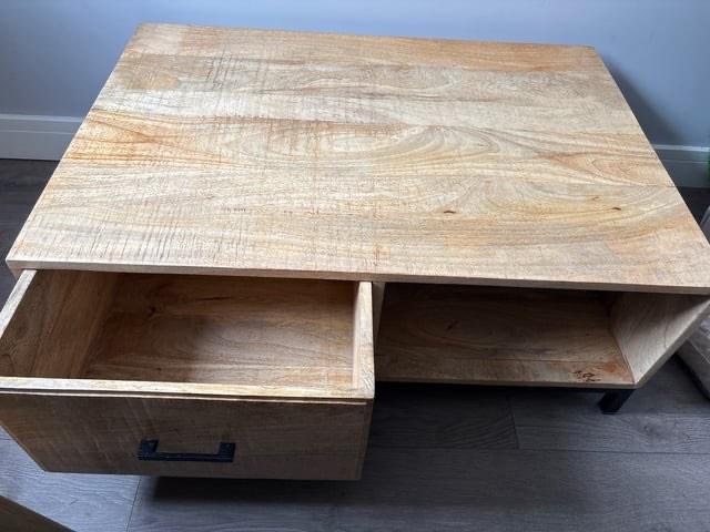 Mango wood coffee table 
