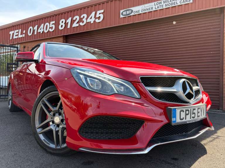 Mercedes-Benz E Class E220 BlueTEC AMG Line 2dr 7G-Tronic Diesel