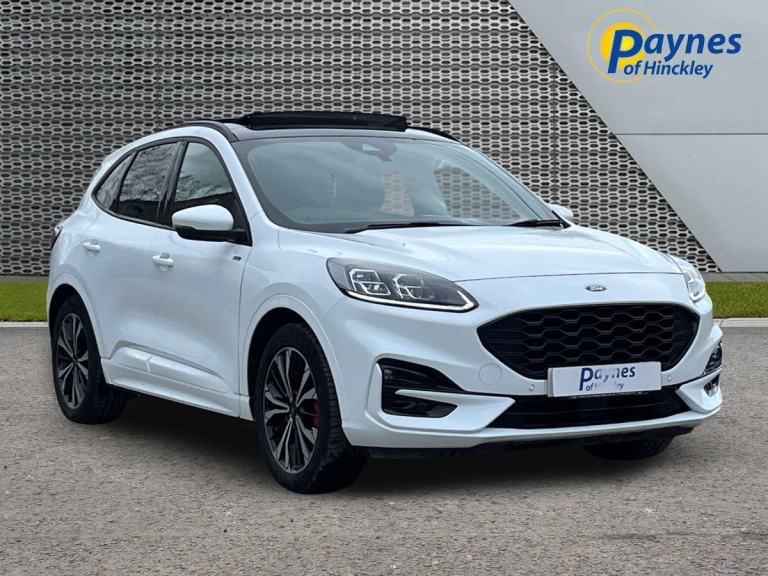 2023 Ford Kuga ST-Line X Edition 2.5L 190PS fHEV AUTO Frozen White LOW MILEAGE