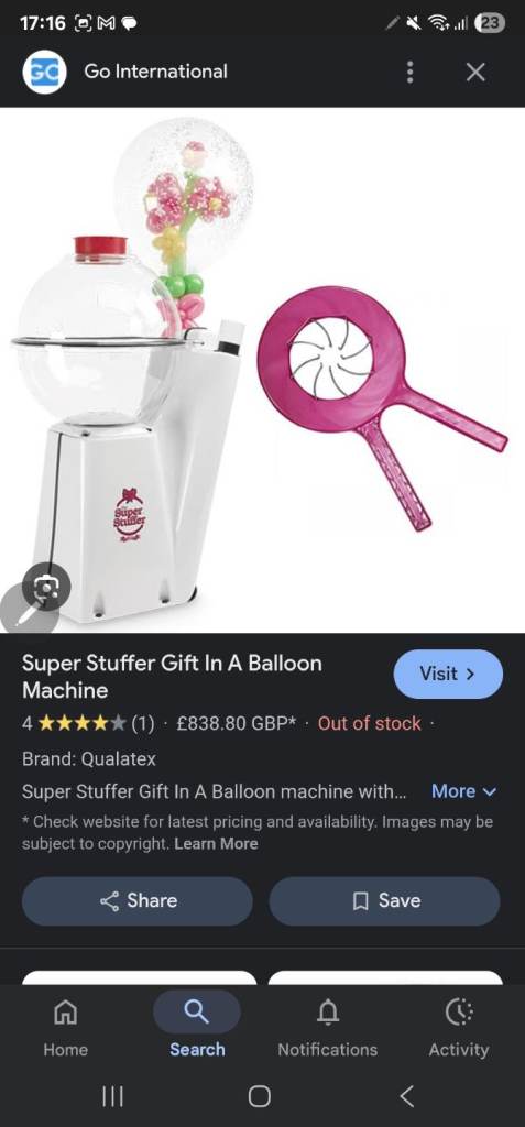 Balloon stuffer 