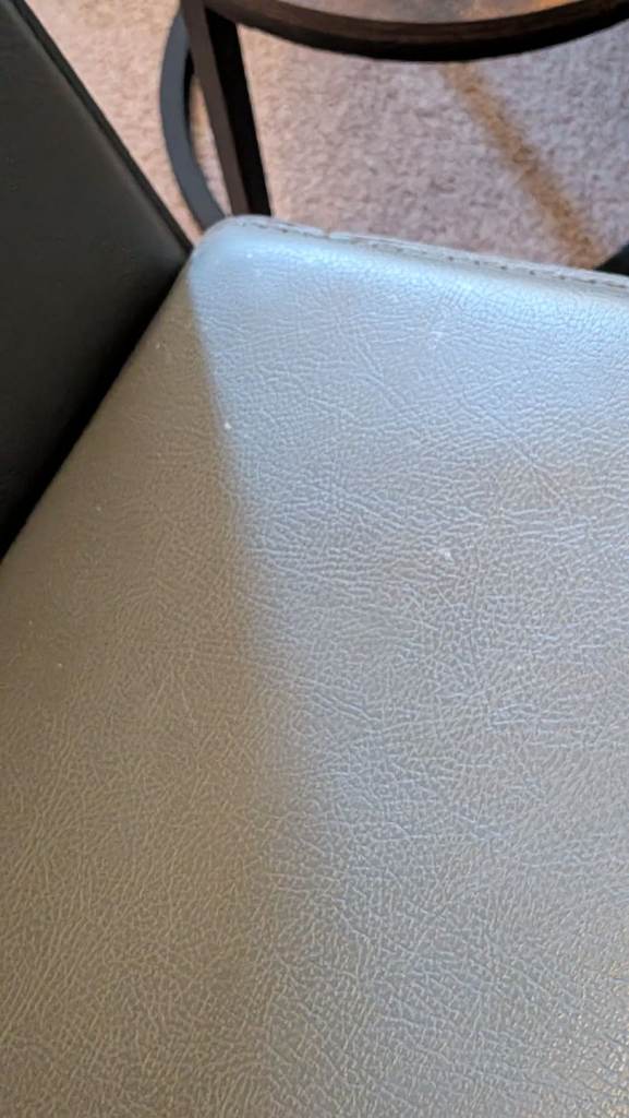 Grey table and chairs 