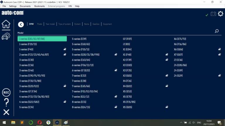 Delphi Version 2021.11 DS150 Bluetooth VCI car diagnostic interface with software
