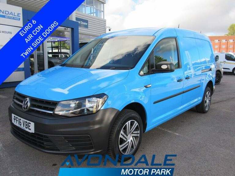 2016 Volkswagen Caddy Maxi TDI C20 BlueMotion Tech  British Gas Blue Euro 6 LWB Van 2.0 6dr Panel...