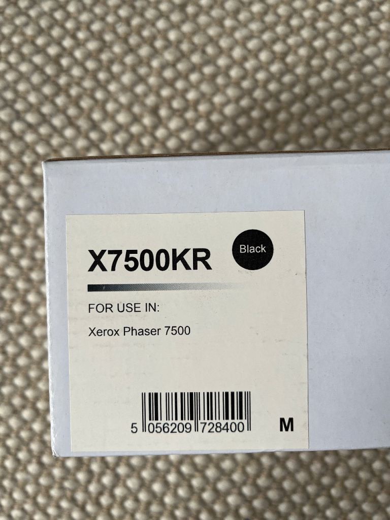 Black ink cartridge 