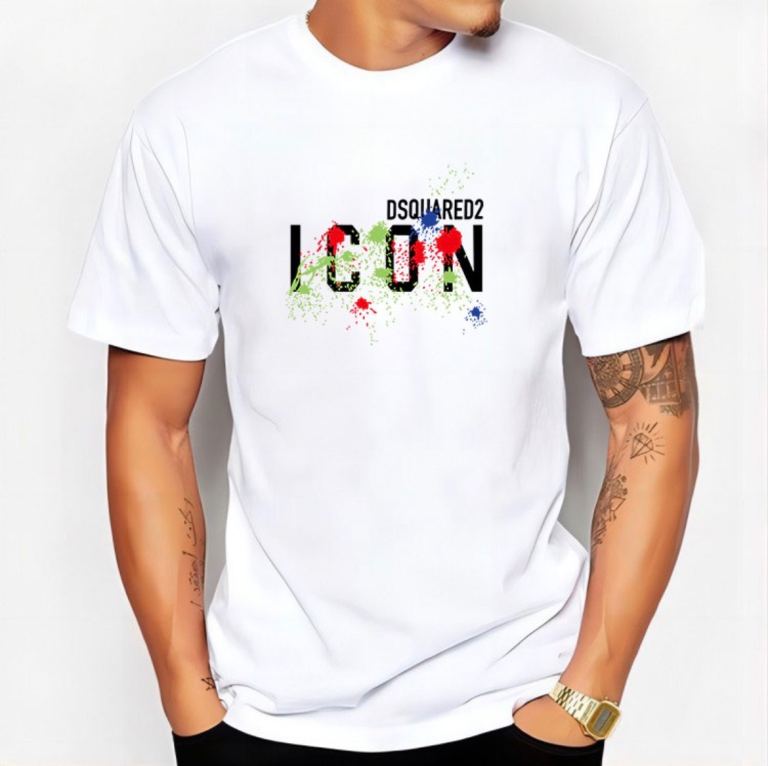 DELIVERY ONLY! D Squared 2 Icon Tshirt Adult One Size NEW!