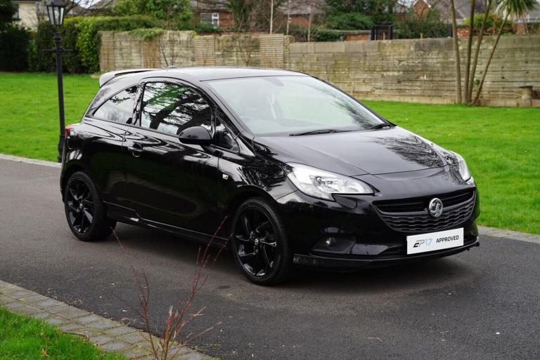 2019 Vauxhall Corsa 1.4 SRi Vx-line Nav Black 3dr HATCHBACK PETROL Manual
