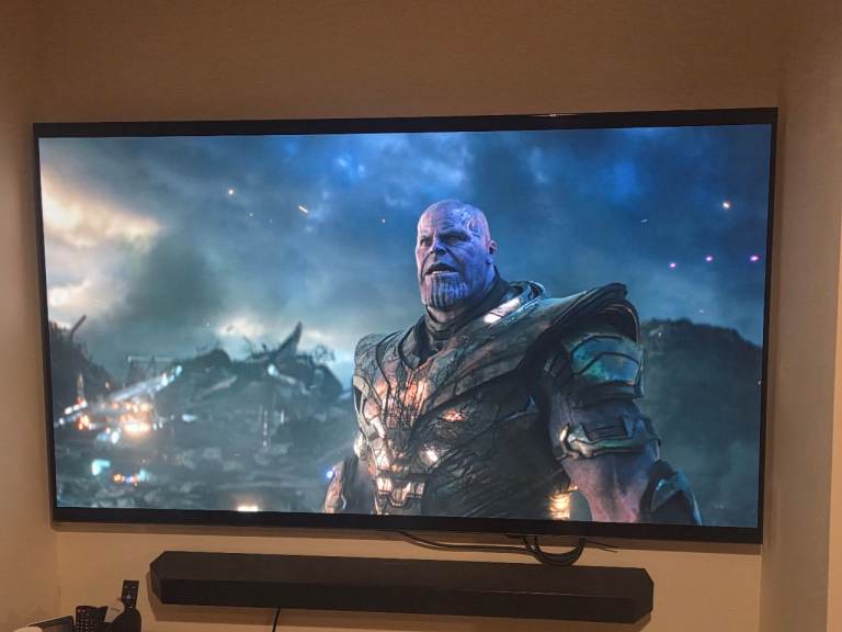 77inch LG CX television 