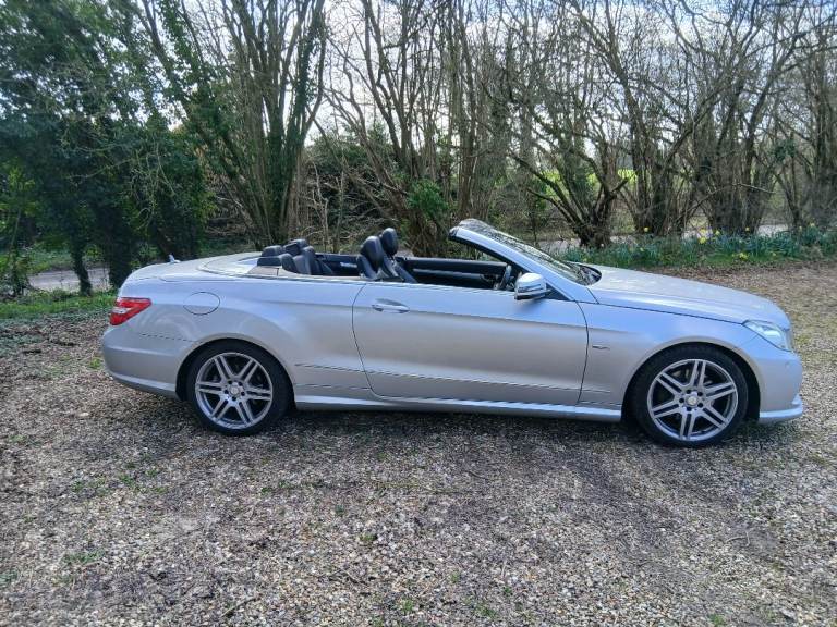 2010/PP, Mercedes E350CDi AMG SPORT CONVERTIBLE, NEW MOT. TOP OF RANGE MODEL