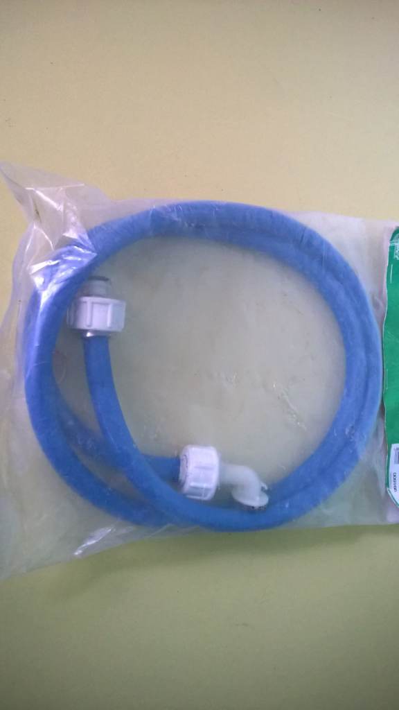 New Washing machine inlet hose,