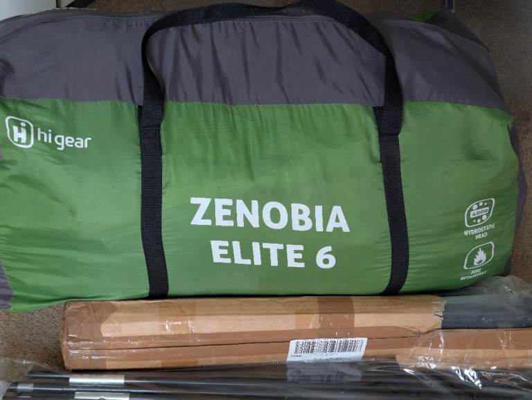 Hi-Gear Zenobia Elite 6 Tent – Excellent Condition