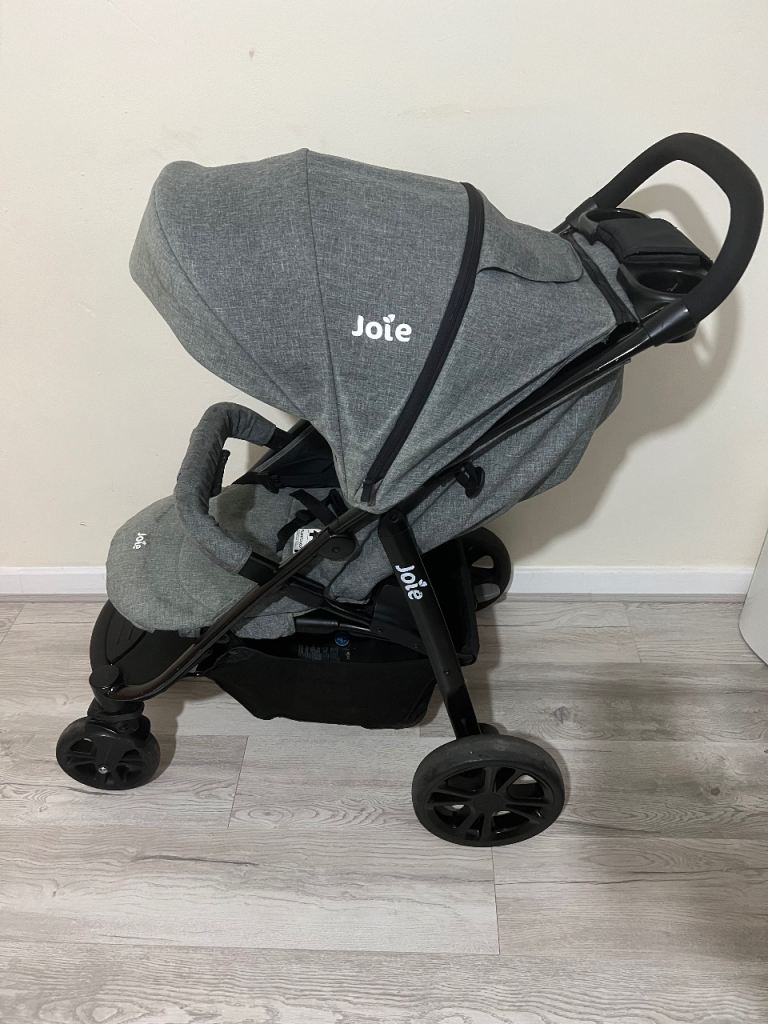 Joie Grey Pushchair Stroller – Good Condition