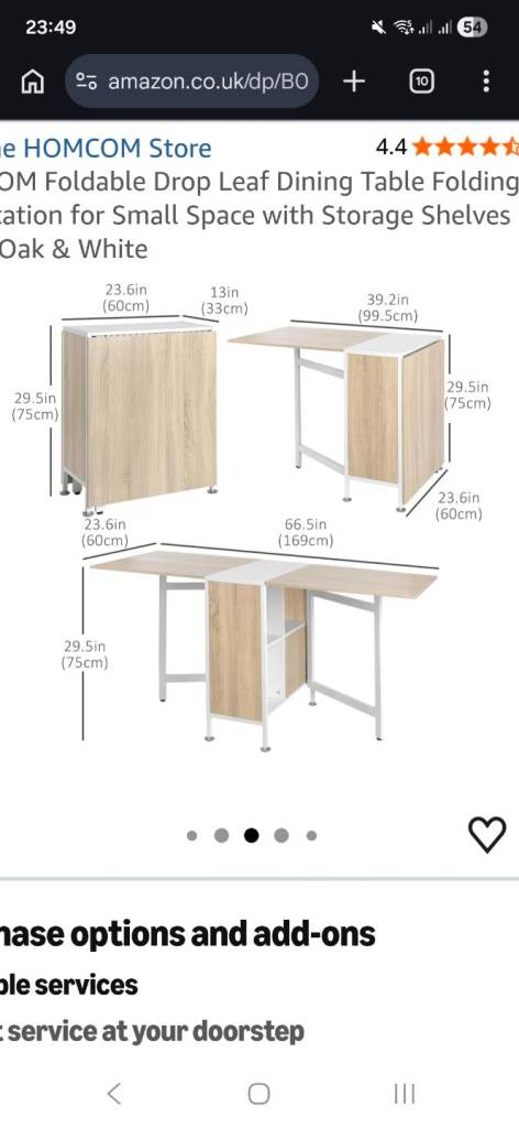 Folding table, great condition