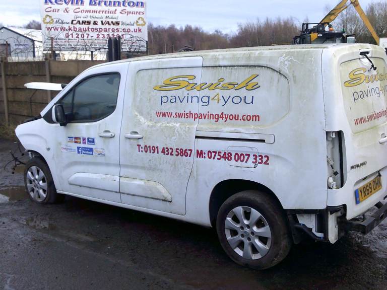 breaking for spares citroen berlingo 2019 1.6 hdi 