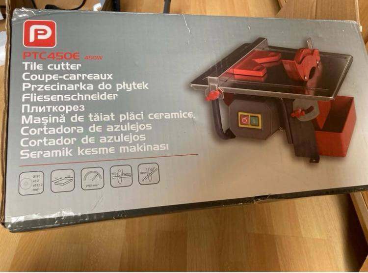 image for Performance Power PTC450E 450W Electric Tile Cutter 230-240V