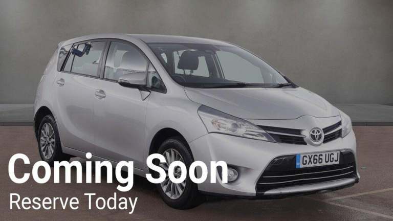 2016 Toyota Verso 1.6 V-matic Icon TSS 5dr MPV PETROL Manual