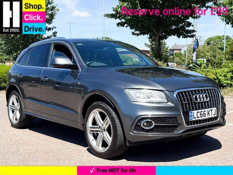 2016 Audi Q5 2.0 TDI S line Plus S Tronic quattro Euro 6 (s/s) 5dr ESTATE Diesel Automatic