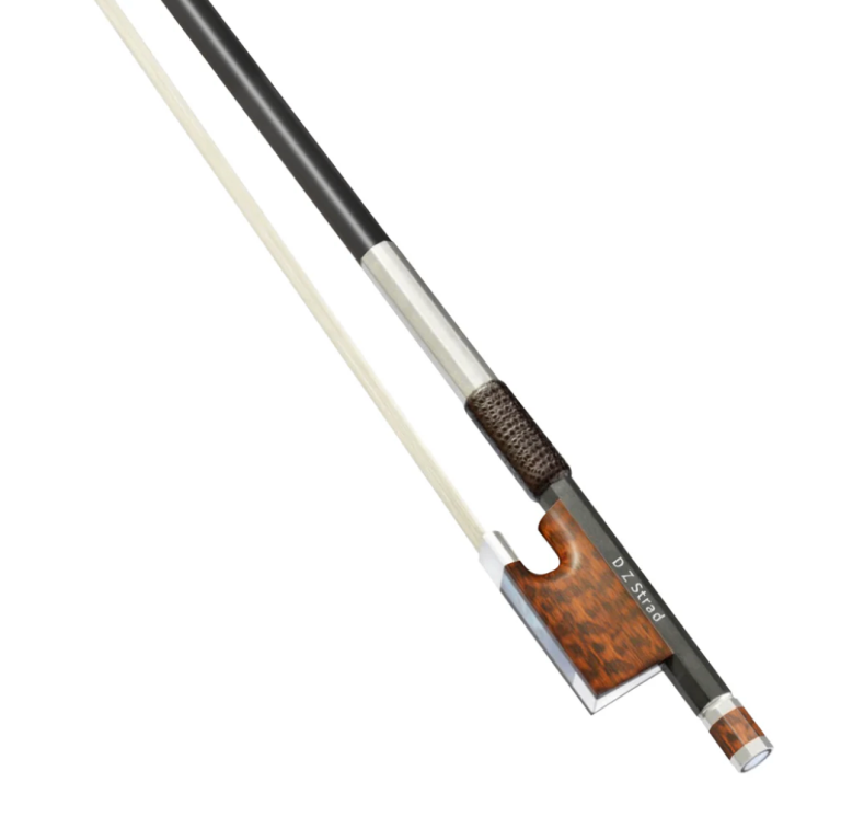 D Z Strad Model 985 Carbon Fiber and Snakewood Violin Bow - Brand New 